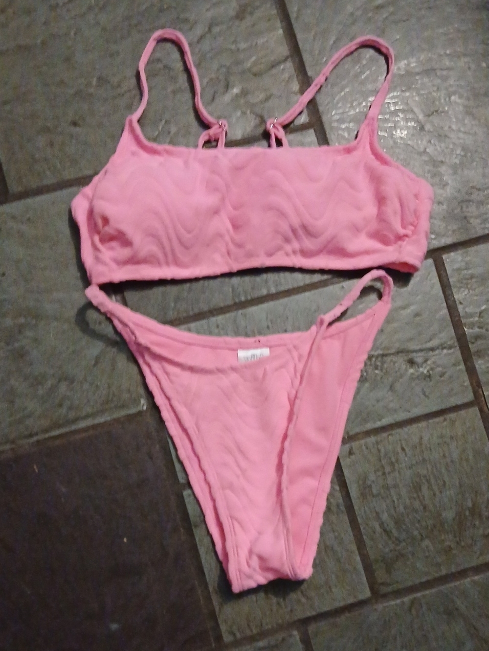 Wild Fable Bikini 2 piece Textured Bathing Suit